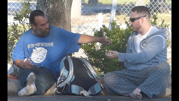 ASKING HOMELESS PEOPLE FOR