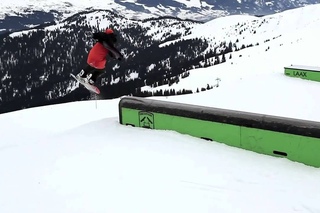 Denis Leontyev in Laax 2013 NEW !!!