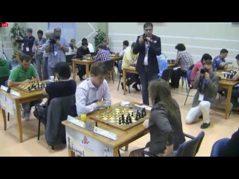 Сергей Шипов Чемпионат мира 2014 по блицу тур 14 Карлсен Юдит