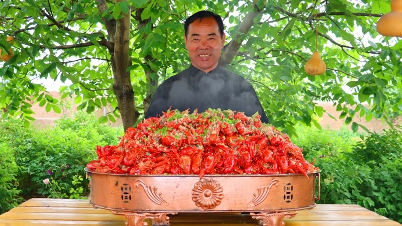 BEST Non spicy Recipe for Children Everyone Loves Crayfish With Garlic , Uncle Rural