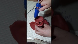 розы и пионы из изолона