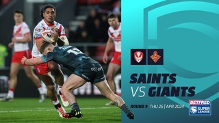 Highlights | St Helens v Huddersfield Giants | 2024 Betfred Super League, Round 9