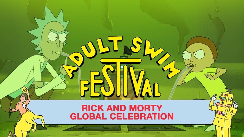 Rick and Morty ( Full Panel), Adult Swim Festival