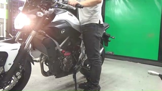 Мотоцикл naked bike Yamaha MT-07 ABS рама RM07J нэйкед байк спортивный г 2014 пробег 18,1 т.км белый