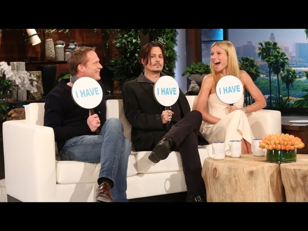 Never Have I Ever with Johnny Depp, Gwyneth Paltrow and Paul