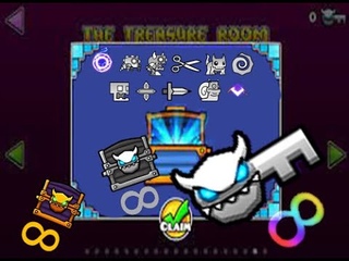 БАГ НА БЕССКОНЕЧНЫЕ ДЕМОНСКИЕ КЛЮЧИ В GEOMETRY DASH