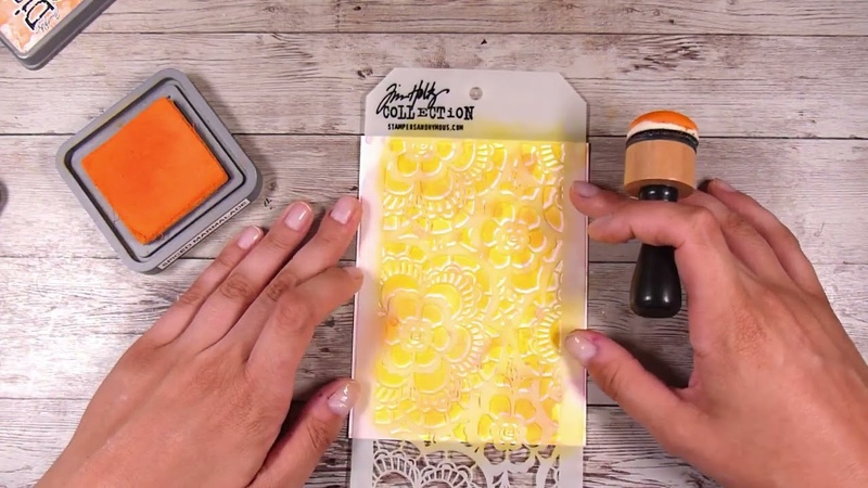 Take Your Stencils From Simple to Sophisticated Lots Of Different Stencil Techniques Part 1,