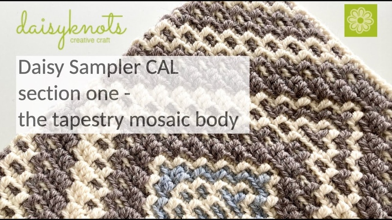 The Daisy Sampler, Section One ( Tapestry Mosaic