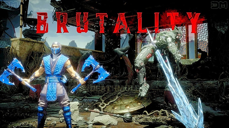 MK11 All Sub Zero Brutalities, Fatalities, Friendship, Fatal Blow