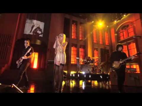 Taylor Momsen and The Pretty Reckless perform Just Tonight Live on Lopez Tonight pt2 2, 10,