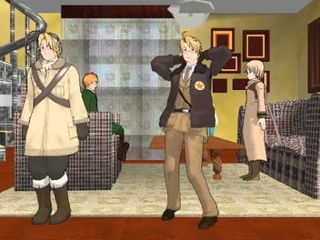 [MMD] Hetalia Harlem Shake