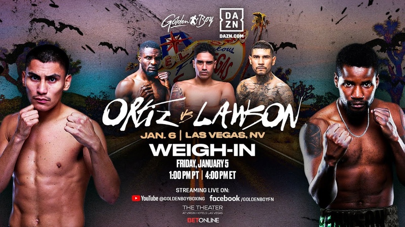 Vergil Ortiz Jr. vs. Fredrick Lawson Weigh