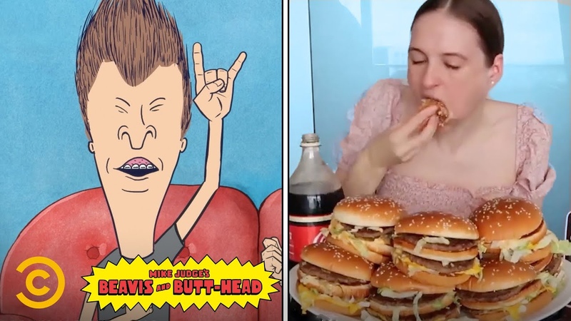 Beavis Butt Head Cheer On a Mukbang Mike Judge s Beavis Butt