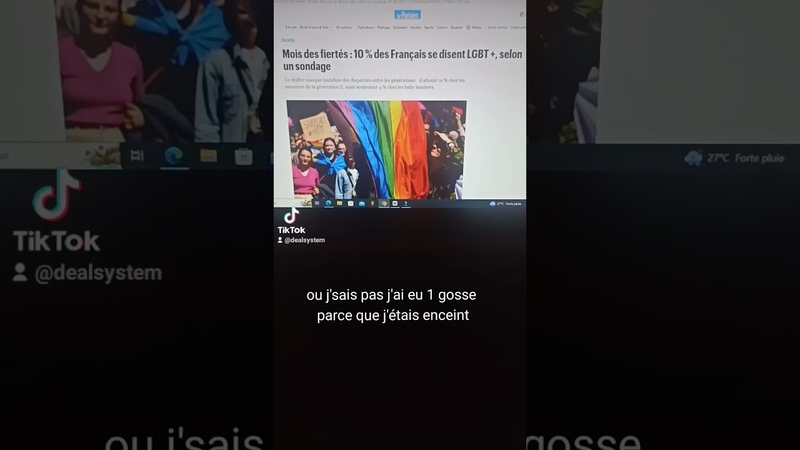 La communauté, lgbtq sest appropriée le mot fierté, donc je déménage au