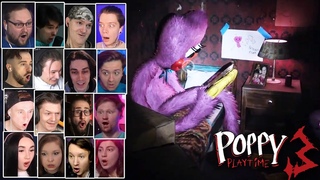 Реакция Ютуберов на Встречу с Киси Миси в Поппи Плейтайм 3 | Poppy Playtime 3