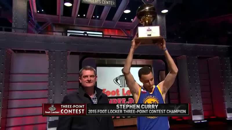 Stephen Curry Wins the 2015 Foot Locker Three Point