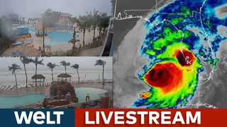 USA LIVE! MONSTER-HURRIKAN MILTON trifft auf Kste von Florida - Hchste Warnstufe! | LIVE dabei