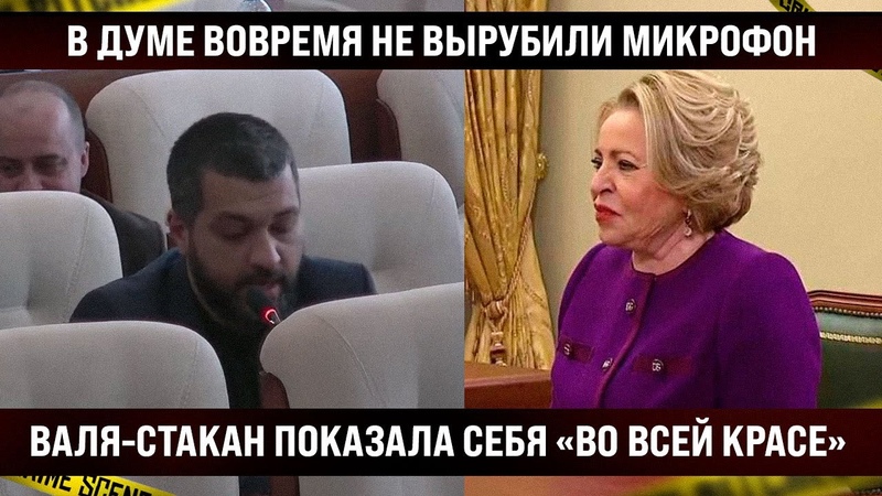 В Думе вовремя не вырубили микрофон, вот что попало в сеть ,