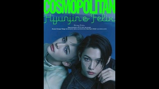Stray Kids Hyunjin Felix Cosmopolitan Korea Magazine January 2023 Issue