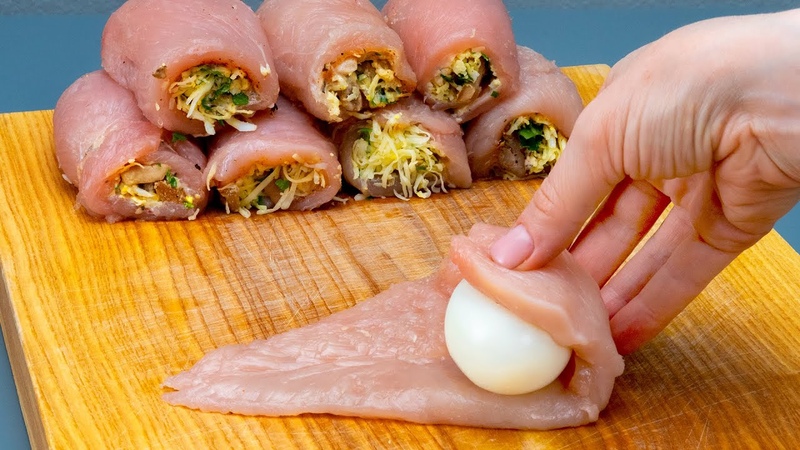 Simpler than you can imagine A new method to make chicken rolls. You will be