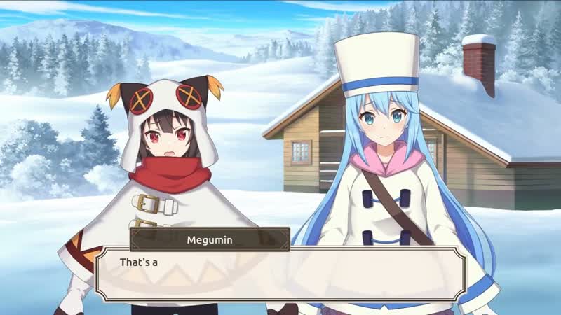 Konosuba: Fantastic Days Troll Attack Snow Mountain Panic