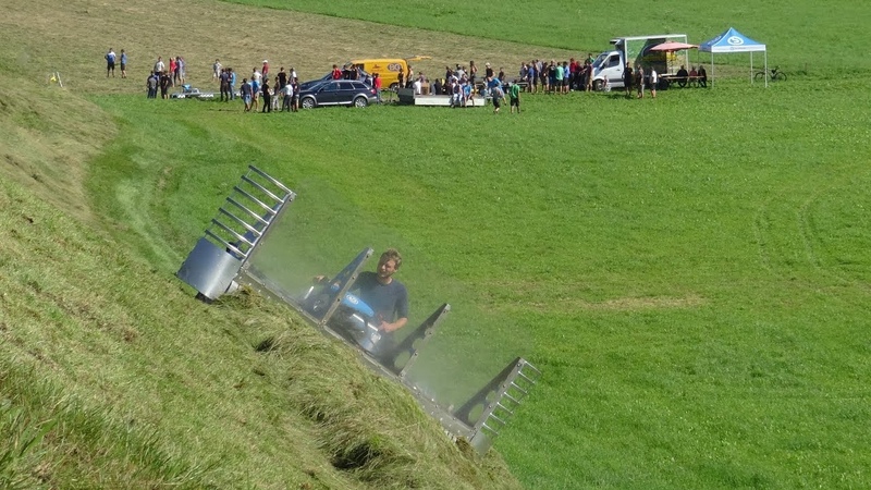 Brielmaier Pick up Schwader Duo 6, Vorführung in