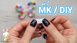 Посмотрите КАК ПРОСТО, но какие ЗАБАВНЫЕ бантики для малышки получились / DIY funny bows for girls