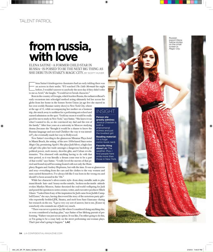 Elena Satine | Beverly Hills