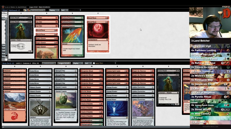 Mono Red Belcher Cashing