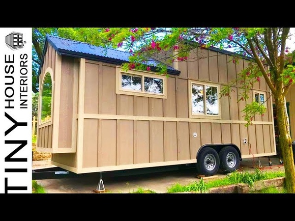 Elegant Tiny Home on New 22 Carson trailer with Roomy Kitchen and