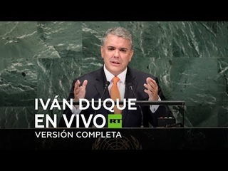 Discurso de Iván Duque en la 74a Asamblea General de la ONU 2019