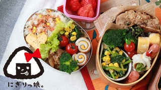 How to make today's obentoLunchBox227Ginger-flavored slices of fried pork