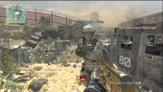 NEW MW3 DROP ZONE GAMEPLAY!!!