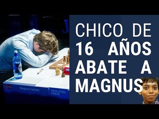 INCREBLE VICTORIA! Magnus Carlsen DERROTADO por el nio genio de 16 aos Praggnanandhaa
