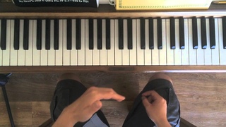 More advanced blues piano bass lines