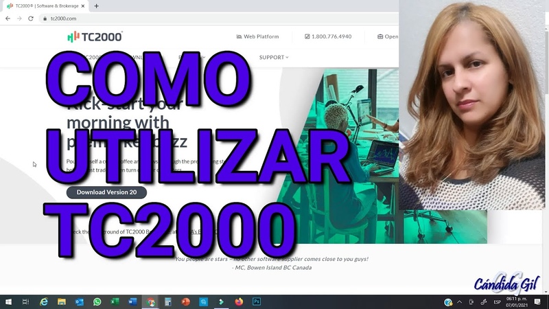COMO UTILIZAR TC2000 PARA LAS VELAS JAPONESAS Tutorial de Trading para