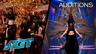 Golden Buzzer: Mayyas’ Breathtaking Audition Captivates Sofia Vergara | AGT 2022