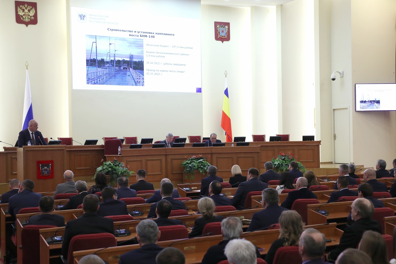 Губернатор Ростовской области поручил усилить контроль за проектированием дорожных объектов Губернатор Ростовской области поручил усилить контроль за проектированием дорожных объектов