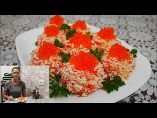 Закуска Рафаэлло с Крабовыми Палочками СЪЕДАЕТСЯ ВМИГ!!! Праздничная ЗАКУСКА из Крабовых Палочек