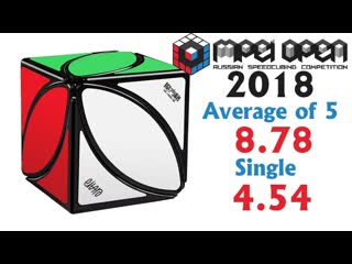 Ivy Cube average  single  (official solves)