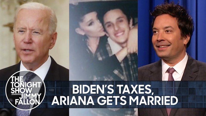 Biden Releases His 2020 Tax Returns, Ariana Grande Gets Married, The Tonight