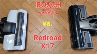 НА СВАЛКУ ЕГО!!! Тест и сравнение вертикальных пылесосов  Redroad X17 и BOSCH series 8