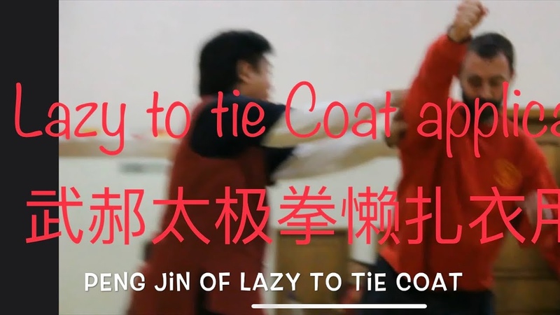 Tai Chi Application Wu Hao Style Lazy to Tie Coat 懒扎衣用法 by Master Jimmy