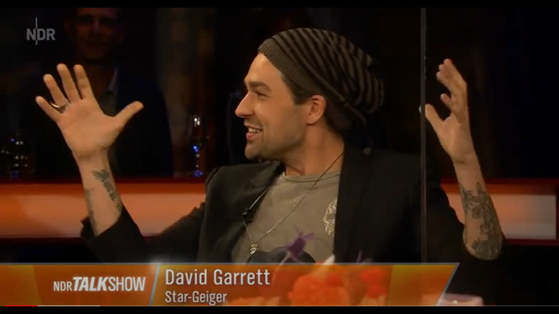 David Garrett NDR Talk Show ( NDR,