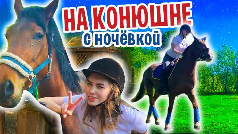 VLOG: 2 ДНЯ на КОНЮШНЕ с