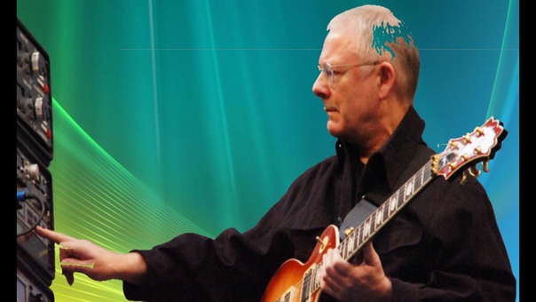 Robert Fripp Behind the scenes at Windows Vista recording