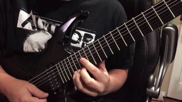 DEEDS OF FLESH Entranced In Decades Of Psychedelic Sleep Guitar Playthrough, GEAR