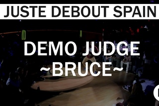 Juste Debout Spain 2013. Hip-Hop. Bruce Blanchard [ Judge Demo ]