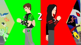 Ben Vs Albedo Part 2 (A Stick Nodes Animation)