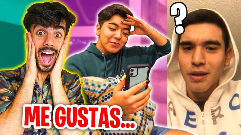 LE DIJO QUE LE GUSTA Y EL
